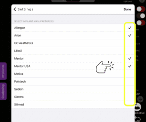 Seleziona i fornitori di impianti che desideri nella Suite Arbrea
