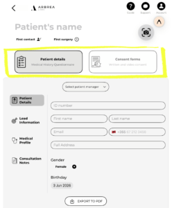 Patientenname 