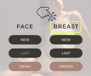 Escolha o procedimento de mama na Lindapp